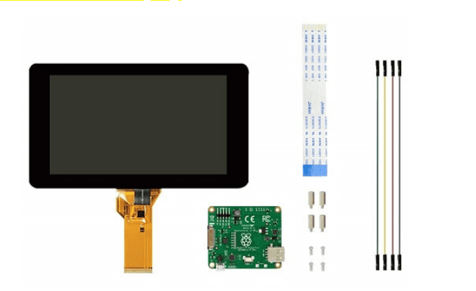 raspberry pi 7 touch screen